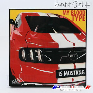 2���ő������� �|�b�v�A�[�g�p�l�� �}�X�^���O VER1 MUSTANG VER1 Keetatat Sitthiket �L�[�^�^�b�g �V�e�B�P�b�g �C���e���A�G��