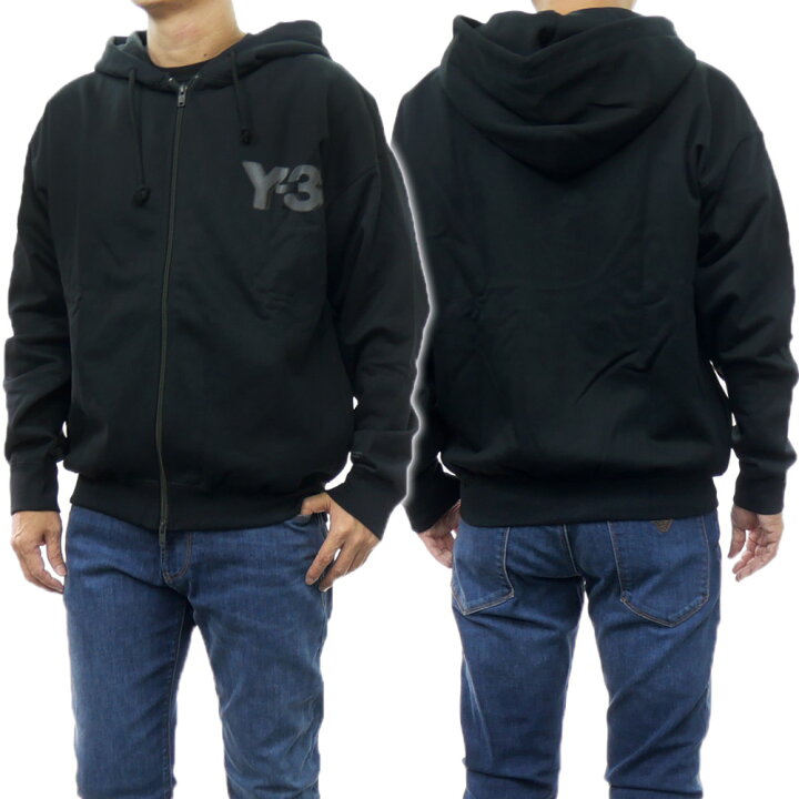 楽天市場】Y-3 ワイスリー ジップアップ パーカー JE9278 LOGO ZIP 