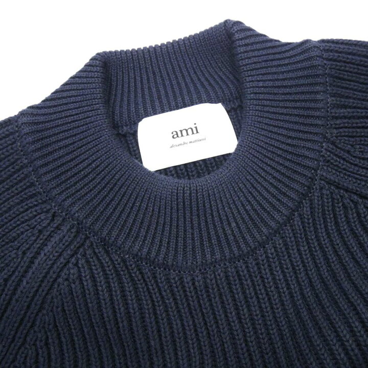 楽天市場】AMI PARIS アミ パリス クルーネック セーター ニット 