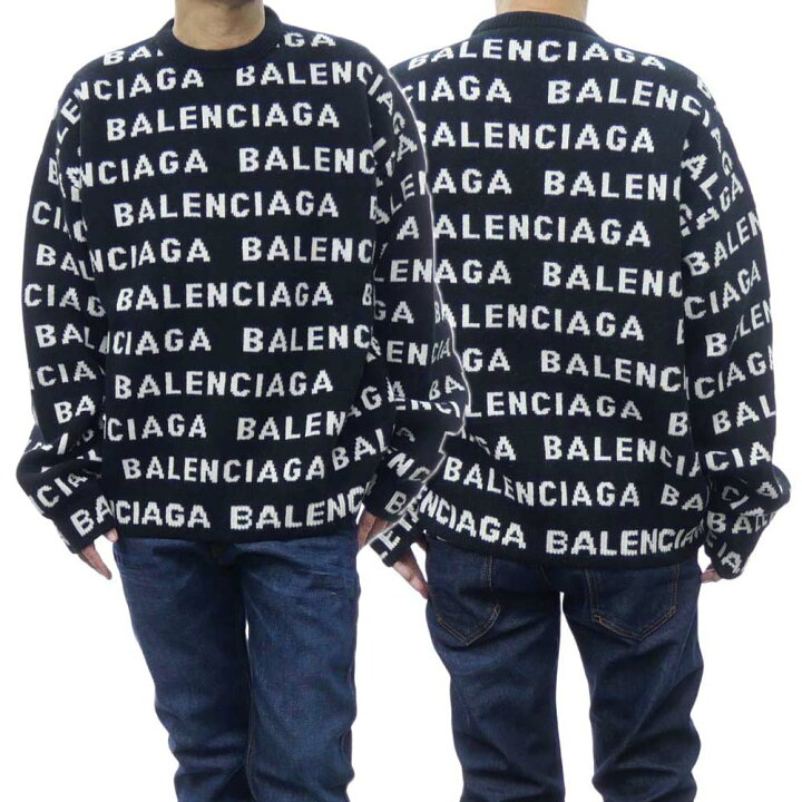 楽天市場】BALENCIAGA バレンシアガ クルーネック セーター ニット 