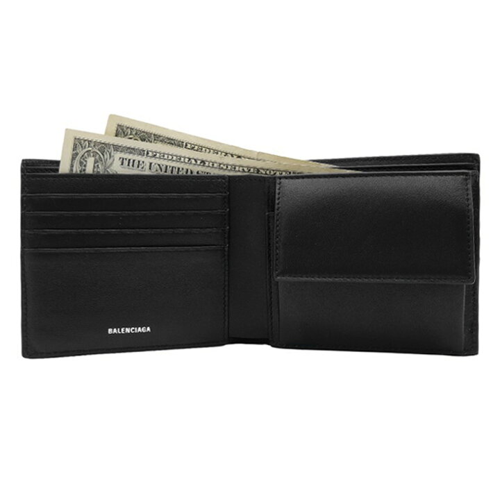 楽天市場】BALENCIAGA バレンシアガ 二つ折り財布 768429 2AA56 LE CAG  