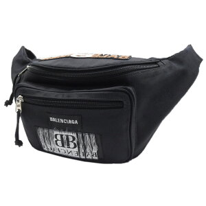 BALENCIAGA �o�����V�A�K �����Y�{�f�B�o�b�O 482389 2AA6M / EXPLORER BELTPACK �u���b�N /