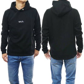 (ボーラー)BALR. メンズプルオーバーパーカー B1261.1003 / Q-Series Straight Classic Hoodie ブラック