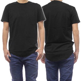 (カルバンクラインジーンズ)CALVIN KLEIN JEANS メンズクルーネックTシャツ J323482 ブラック /2024春夏新作