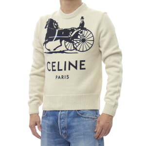 CELINE �Z���[�k �N���[�l�b�N�Z�[�^�[ �j�b�g RY0SV1261 �����Y �N���[�� 2026�t�ĐV��