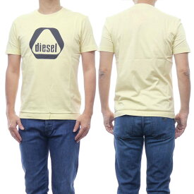 (ディーゼル)DIESEL メンズクルーネックTシャツ A09674 0CATM / T-DIEGOR-G10 イエロー