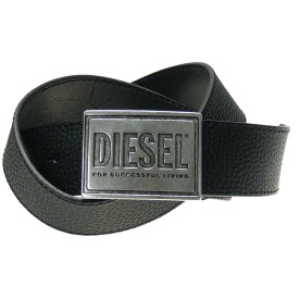 (ディーゼル)DIESEL メンズレザーベルト X08893 P0396 / B-GRAIN 2 ブラック /定番人気商品