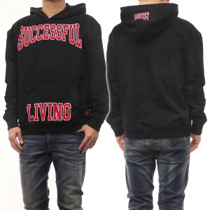 DIESEL ディーゼル プルオーバー パーカー A12443 0HAYT S-BOXT-HOOD-N7 メンズ ブラック