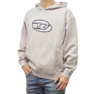 DIESEL ディーゼル プルオーバーパーカー A15267 0TJAZ S-BOXT-HOOD-Q7 メンズ ペールグレージュ