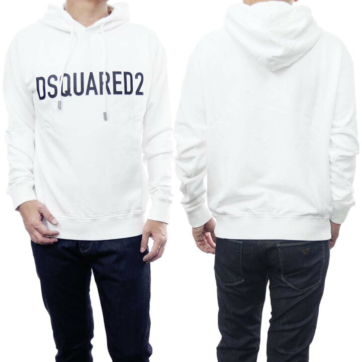 楽天市場】DSQUARED2 ディースクエアード プルオーバー パーカー 