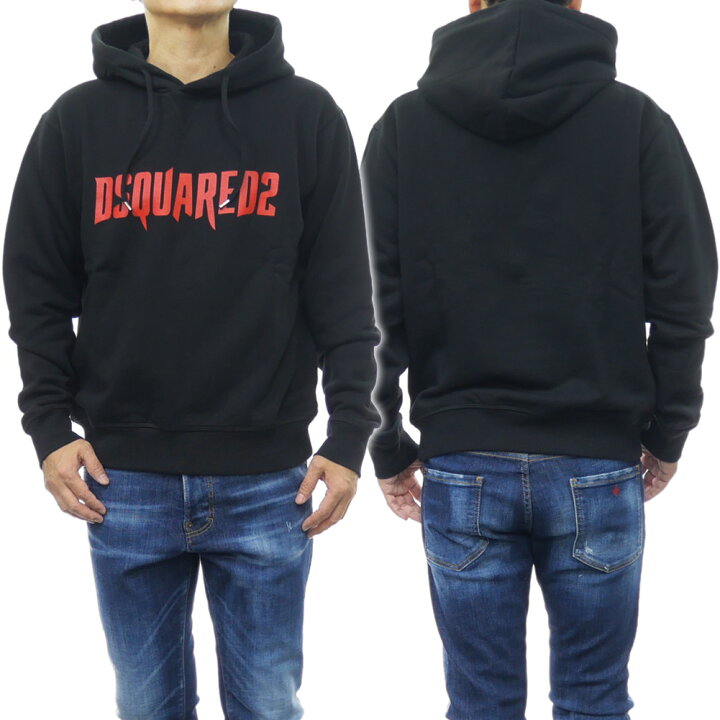 楽天市場】DSQUARED2 ディースクエアード プルオーバー パーカー 