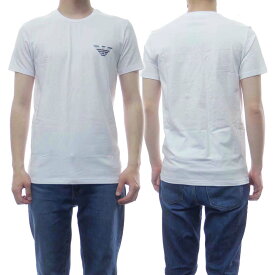 (エンポリオアルマーニアンダーウェア)EMPORIO ARMANI UNDERWEAR メンズクルーネックTシャツ 110853 2R525 ホワイト