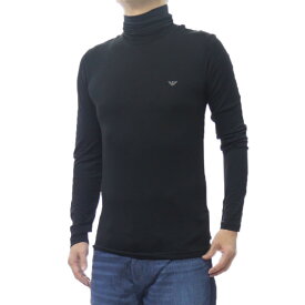 EMPORIO ARMANI UNDERWEAR エンポリオアルマーニアンダーウェア タートルネック ロングTシャツ EM000388 AF14985 メンズ ブラック