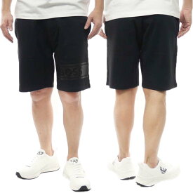 (ヒューゴボス)HUGO BOSS メンズショートパンツ 50510635 10208539 / Authentic Shorts ブラック /2024春夏新作