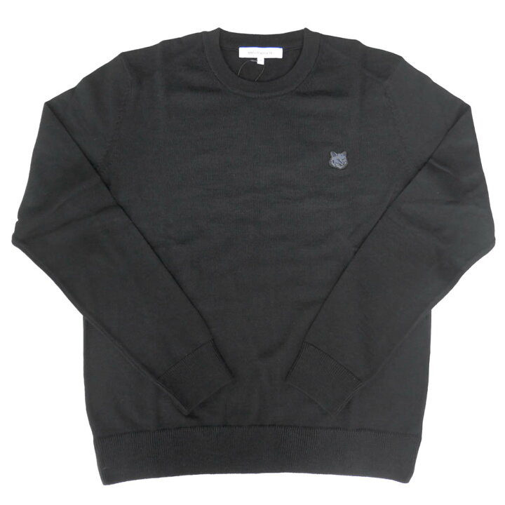 楽天市場】MAISON KITSUNE メゾンキツネ メンズ クルーネックニット 
