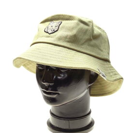 (メゾンキツネ)MAISON KITSUNE メンズバケットハット MM06114 WW0096 / BOLD FOX HEAD BUCKET HAT ライトグリーン /2024春夏新作