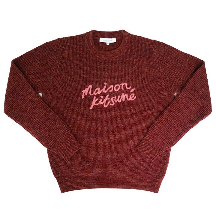 楽天市場】MAISON KITSUNE メゾンキツネ クルーネックセーター ニット 