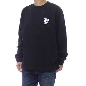 MAISON KITSUNE ]Lcl N[lbN OTVc PM00104 KJ0119 STUNT FOX LONG SLEEVE TEE-SHIRT  Y ubN 2025H~V