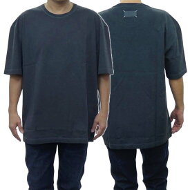 (メゾンマルジェラ)MAISON MARGIELA メンズクルーネックTシャツ S50GC0646 S23883 ブラック /2024春夏新作