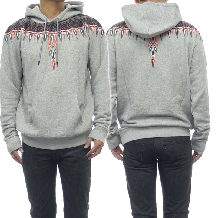 楽天市場】MARCELO BURLON マルセロバーロン パーカー MULICOLOR WINGS 