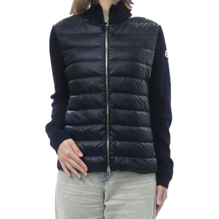 楽天市場】MONCLER モンクレール ダウン ニット カーディガン 9B00023  