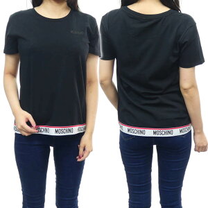 MOSCHINO UNDERWEAR XL[m A_[EFA N[lbN TVc V6A0782 4410 fB[X ubN