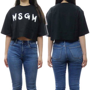 MSGM �G���G�X�W�[�G�� ���f�B�[�X �N���[�l�b�N T�V���c 3641MDM137 247002 �u���b�N