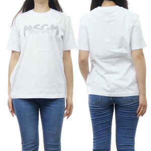 MSGM �G���G�X�W�[�G�� ���f�B�[�X �N���[�l�b�N T�V���c 3641MDM138 247002 �z���C�g