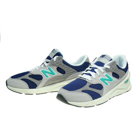 (ニューバランス)NEW BALANCE メンズローカットスニーカー MSX90T TI グレー×ブルー