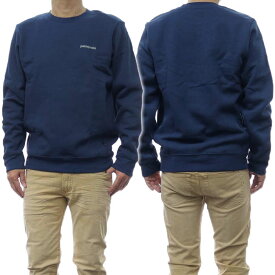 (パタゴニア)PATAGONIA メンズトレーナー 39667/FITZ ROY ICON UPRISAL SWEATSHIRT（フィッツロイアイコンアップライザルクルースウェットシャツ） LMBE ネイビー /2024春夏新作