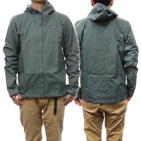 (パタゴニア) PATAGONIA メンズナイロンジャケット 85241/M’S TORRENTSHELL 3L RAIN JKT（メンズトレントシェル3Lジャケット） NUVG グリーン /2024春夏新作