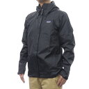PATAGONIA パタゴニア ナイロンジャケット 85241 M’S TORRENTSHELL 3L RAIN JKT（メンズトレントシェル3Lジャケット） BLK メンズ ブラック 定番 人気商品