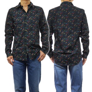 PS PAUL SMITH �|�[���X�~�X �����Y �J�W���A���V���c M2R 149T K22105 �}���`�J���[