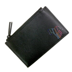 PS PAUL SMITH �|�[���X�~�X �����Y �J�[�h�P�[�X �R�C���P�[�X M2A 7885 MOUTZD �u���b�N×�u���E��