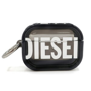 DIESEL �f�B�[�[�� AirPods Pro / Pro 2 �P�[�X 60451 MagSafe�Ή� �G�A�[�|�b�Y �C���z�� �o���p�[ Biscotto bumper case �u���b�N 2026�H�~�V��