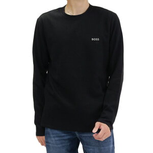 HUGO BOSS �q���[�S�{�X �����Y ����T 50535870 10269584 / Waffel LS-Shirt ���b�t�� �T�[�}�� ���� �u���b�N ��Ԑl�C���i 30�� 40�� ��l�J�W���A��