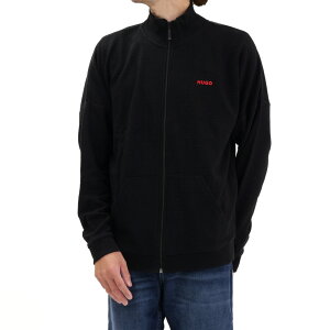 HUGO�EHUGO BOSS �q���[�S�{�X �����Y �g���b�N�W���P�b�g 50556966 10267482 / AUSTIN ZIP JACKET �u���b�N ��Ԑl�C���i ���b�t�� ���K �����b�N�X