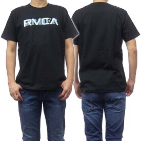 (ルーカ)RVCA メンズクルーネックTシャツ CHAOS/ORDER TEE / BB041-201 ブラック