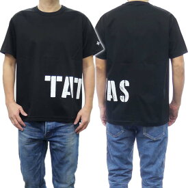 (タトラス)TATRAS メンズクルーネックTシャツ MTAT24S8259-M / PHIENO ブラック /2024春夏新作