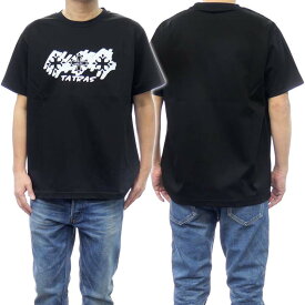 (タトラス)TATRAS メンズクルーネックTシャツ MTAT24S8260-M / OSTOMO ブラック /2024春夏新作