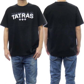 (タトラス)TATRAS メンズクルーネックTシャツ MTAT24S8261-M / ANICETO ブラック /2024春夏新作