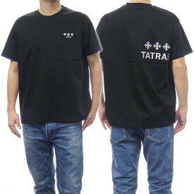 (タトラス)TATRAS メンズクルーネックTシャツ MTAT24S8193-M / NUNKI ブラック /2024春夏新作