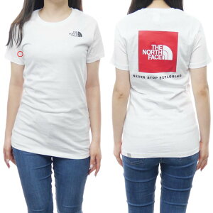 LITHE NORTH FACE UEm[XtFCX fB[X N[lbN TVc NF0A7X2X W S S REDBOX TEE zCg TCYM