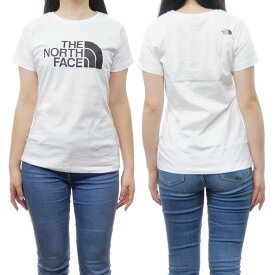 (ノースフェイス)THE NORTH FACE レディースクルーネックTシャツ NF0A87N6 / W S/S EASY TEE ホワイト /2024春夏新作