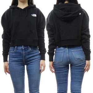THE NORTH FACE UEm[XtFCX fB[X vI[o[ p[J[ NF0A5ICY W TREND CROP HOODE ubN