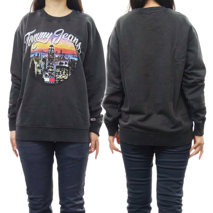 楽天市場】TOMMY JEANS トミー ジーンズ レディース トレーナー 