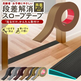 【スーパーSALE限定★20%OFFクーポン】 段差解消 スロープ 室内 1cm1.5cm 段差スロープ 敷居 室内 用プレートゴム テープ バリアフリー DIY 貼るだけ 玄関 浴室 ペット 車椅子 介護 高齢者 子供 敷居 耐荷重800kg 滑り止め PVC 両面テープ DREI