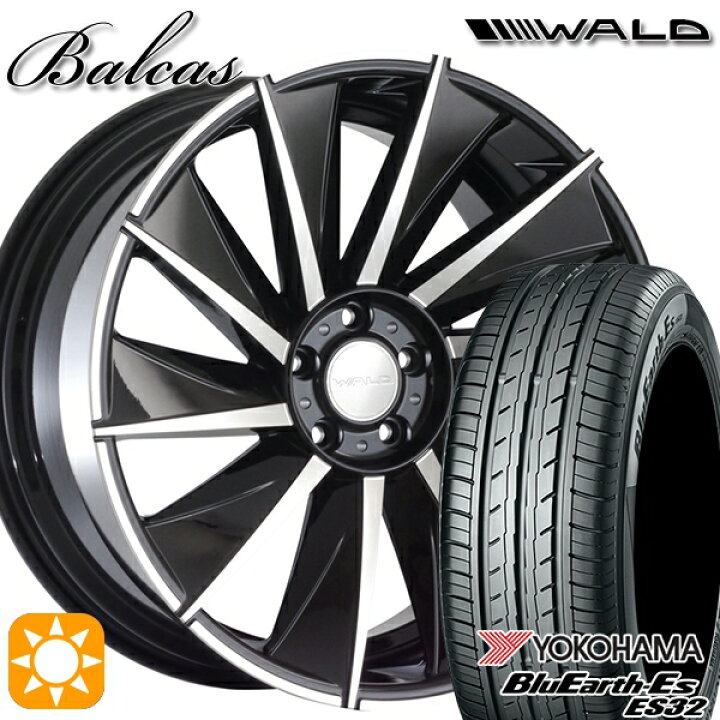 取引中 WALD 18インチホイール 225/40r18 プリウス pcd100 タイヤセット