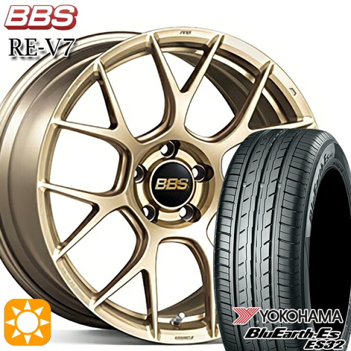 楽天市場】【取付対象】215/45R18 93W ヨコハマ ブルーアース ES32 BBS  