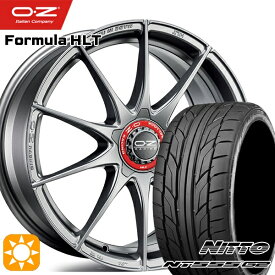 最大2,000円OFFクーポン★ベンツ Aクラス/Bクラス 225/40R18 92Y XL ニットー NT555 G2 OZ フォーミュラ HLT グリジオコルサ 18インチ 7.5J 5H112 サマータイヤホイールセット